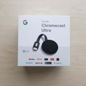 Chromecast Ultra アイキャッチ