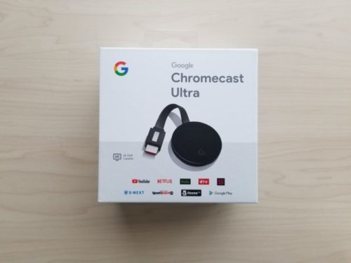 Chromecast Ultra アイキャッチ